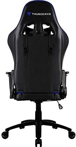         ThunderX3 Cadeira Gamer Profissional TGC12 Preta/Azul       