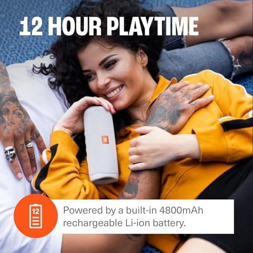         JBL FLIP 5, Waterproof Portable Bluetooth Speaker, Black, Small       